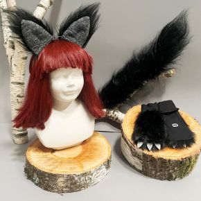 vilka maskas kostīms bērnu